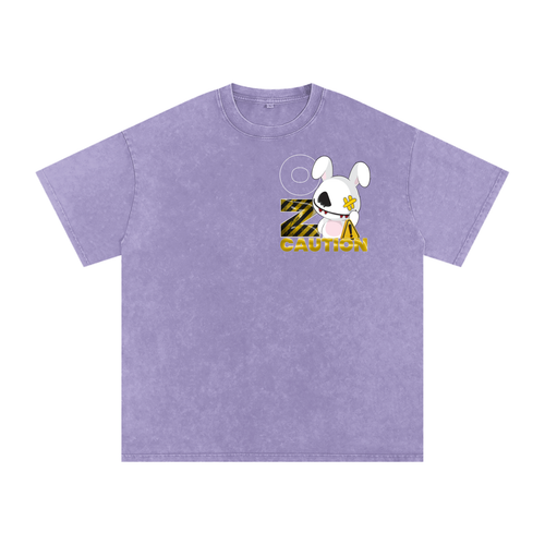 Acid Wash Oversize T-Shirt - 250 GSM
